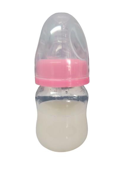 Reborn Baby Girl Bottle Prop 60ml Tall with NO FLOW baby Teat