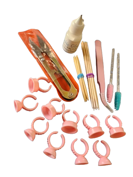 Reborn Baby Eyelash Kit with Accessories