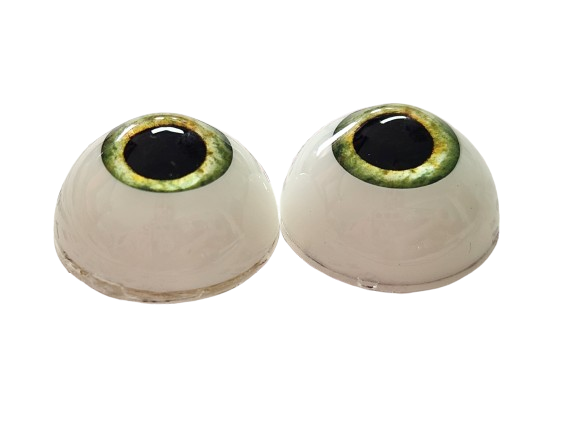 20mm Pistachio Green Round Acrylic Eyes Reborn Baby Doll Making Supplies