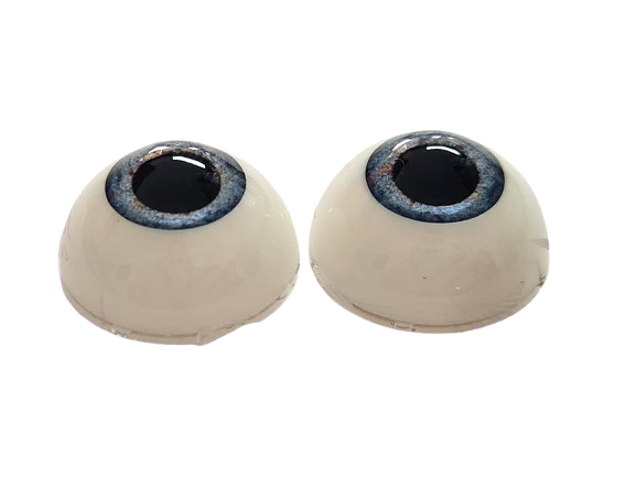 20mm Blue Grey Large Pupil Round Acrylic Eyes Reborn Baby Doll Making Supplies