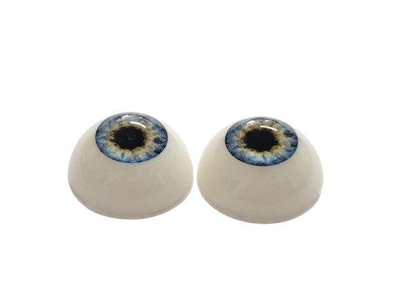 20mm Light Blue Round Acrylic Eyes Reborn Baby Doll Making Supplies