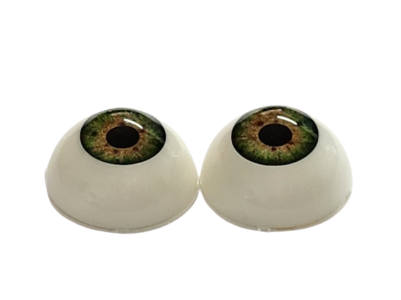 20mm Meadow Green Round Acrylic Eyes Reborn Baby Doll Making Supplies
