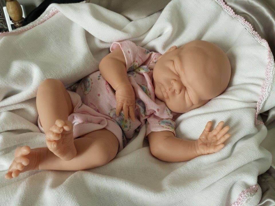 Angelina by Cindy Musgrove 18" Unpainted Reborn Baby Doll