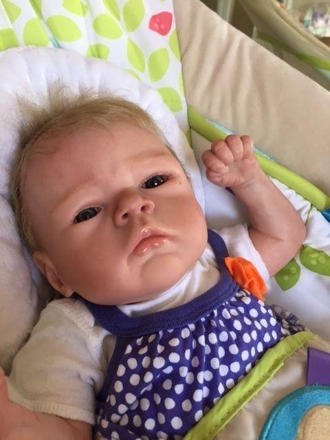 Addison by Linda K Smith 19-20" Unpainted KIT ONLY Reborn Baby Doll