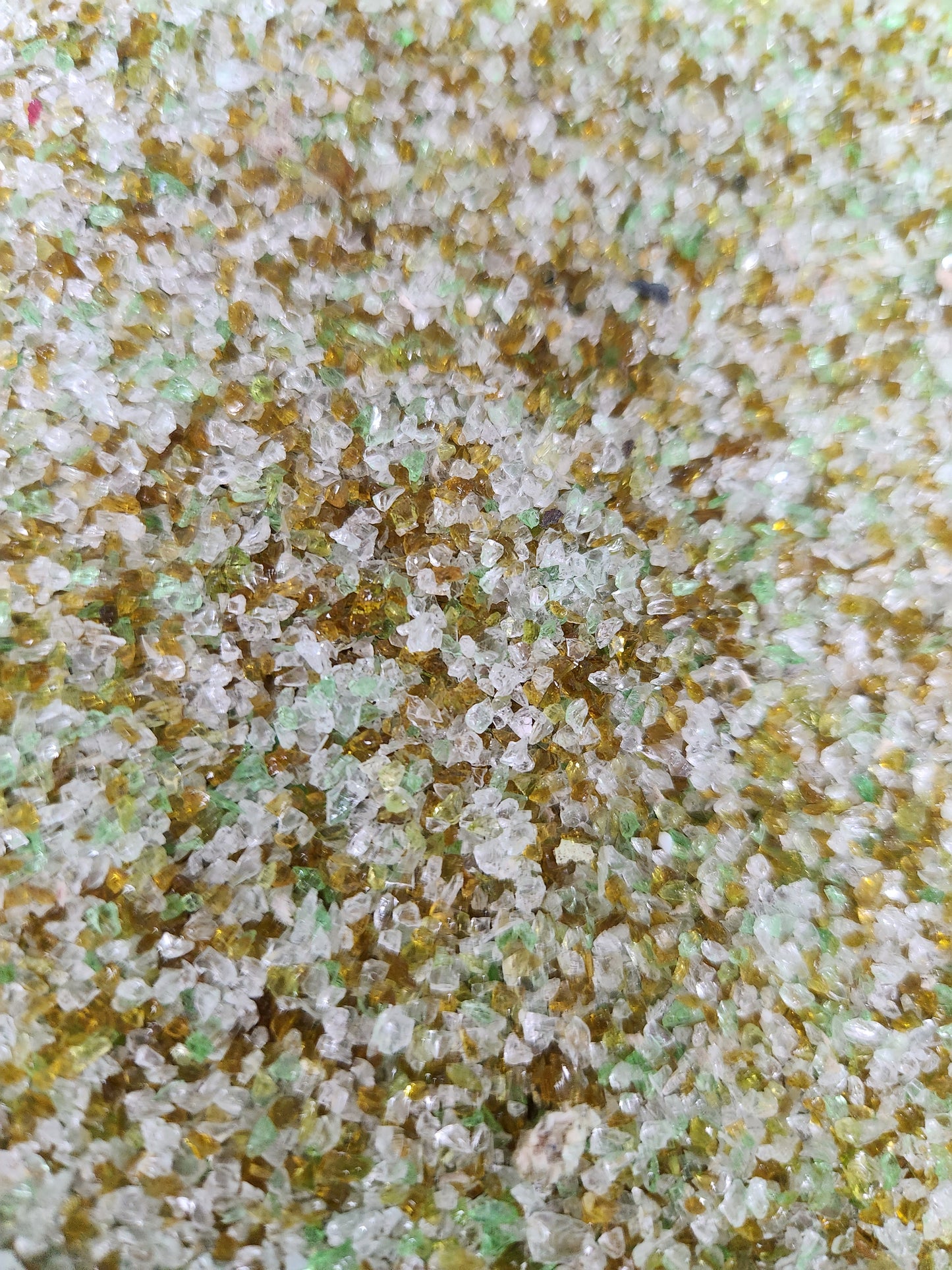 3kg Mix Coarse & Super Fine Tumbled Glass Granule Beads Weight