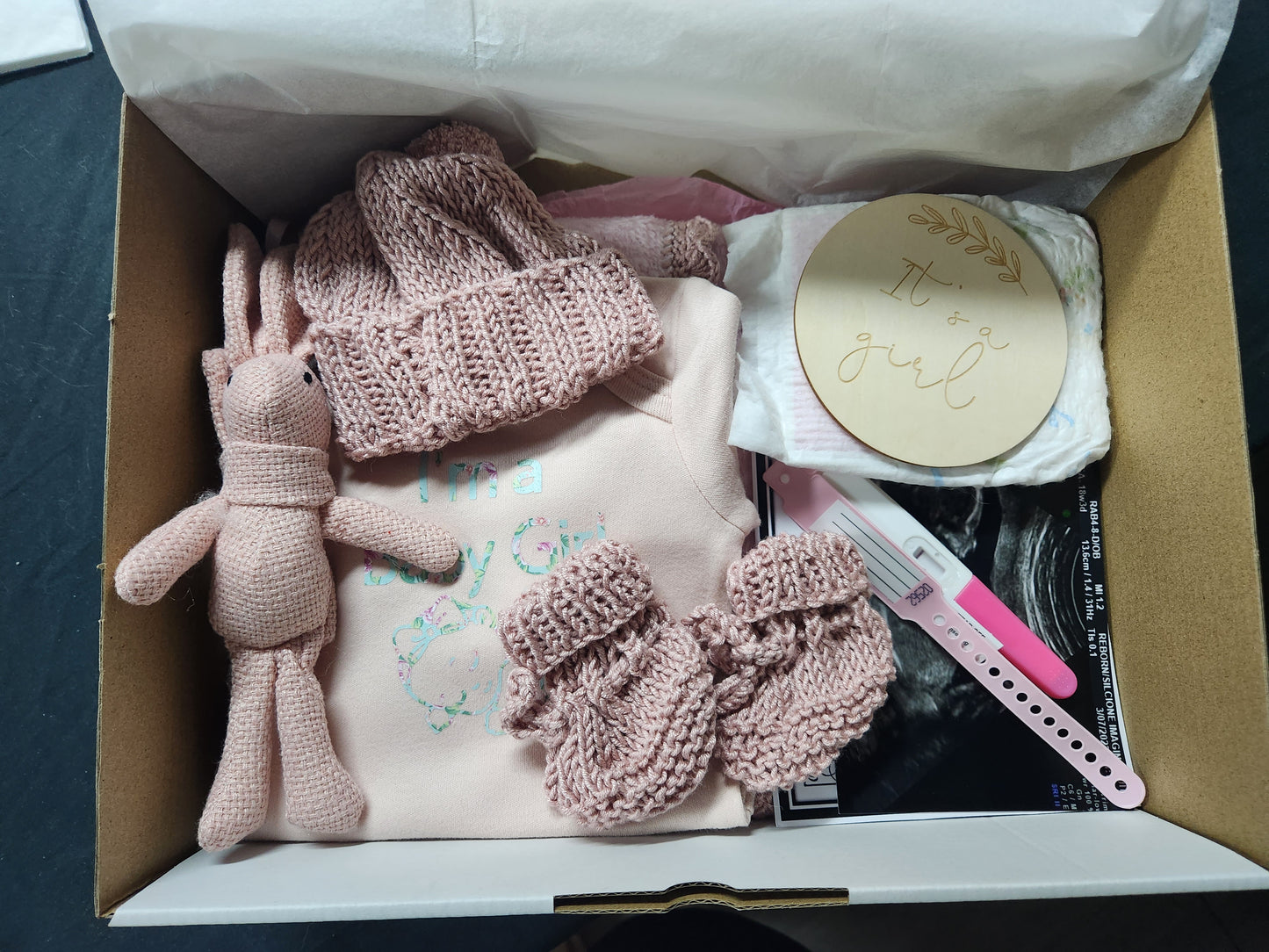 Gender Reveal Surprise Gift Box Opening