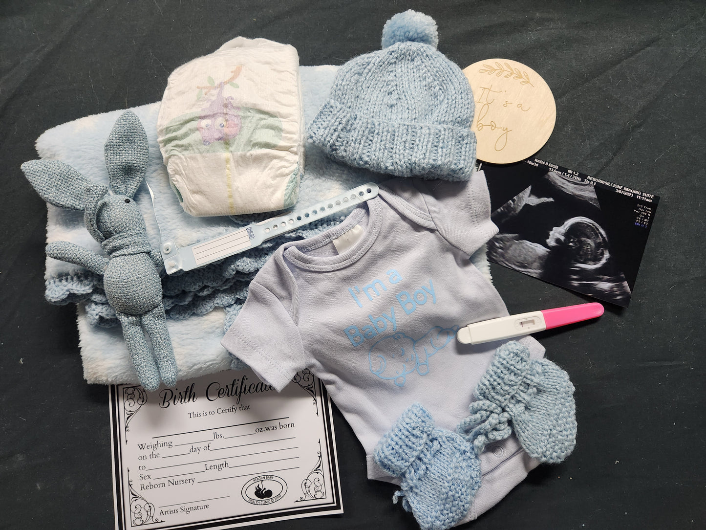 Gender Reveal Surprise Gift Box Opening