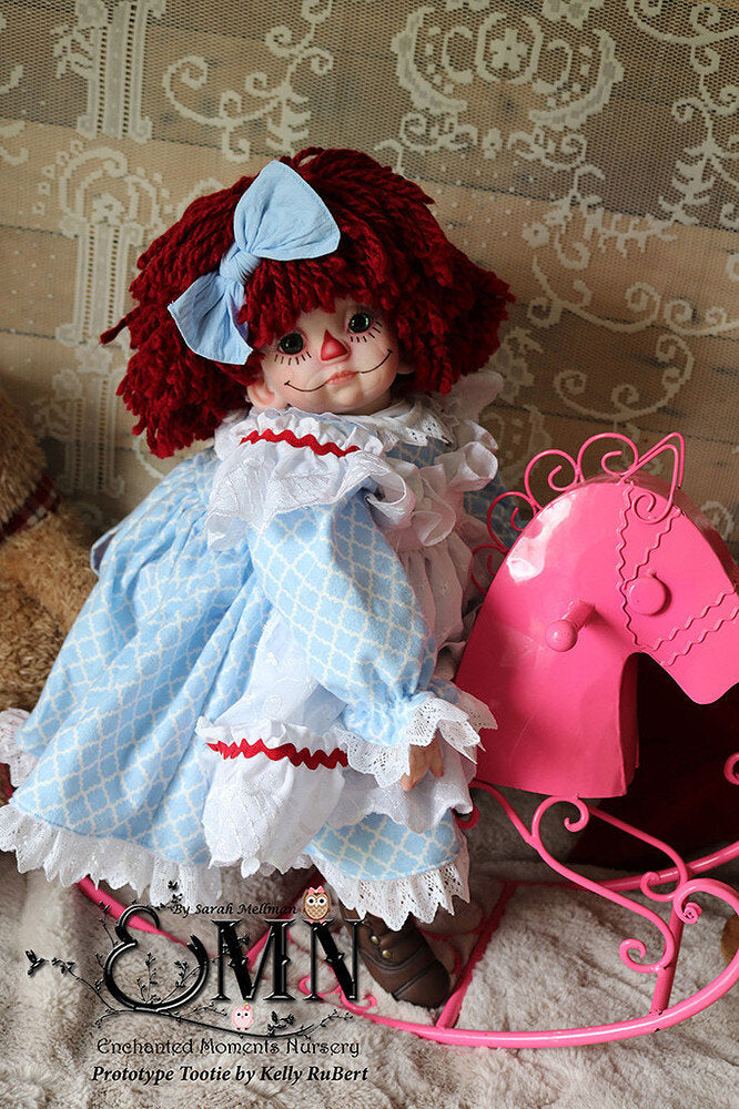 Tootie 20-21 Clown Vinyl Doll Kit Reborn Baby Kit