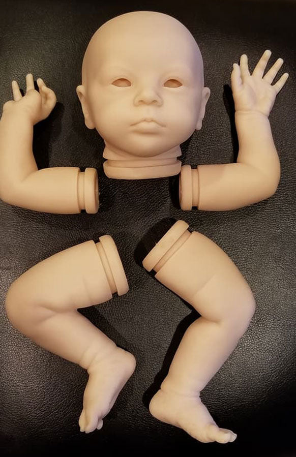 18-19" Alisa Reborn Sculpt by Maria Goriacheva Unpainted Reborn Kit