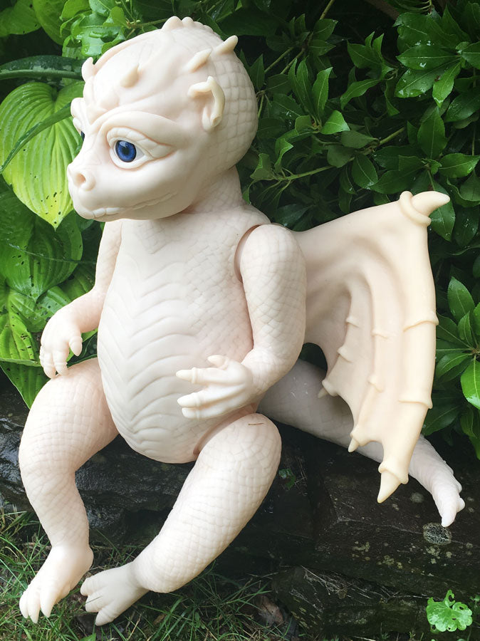 Draken the Dragon by Sarah Mellman Unpainted FANTASY Reborn
