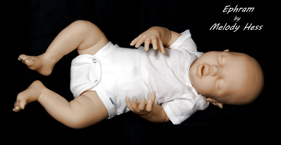 Ephram by Melody Hess 19.5" Ltd Ed Reborn Baby Unpainted Kit