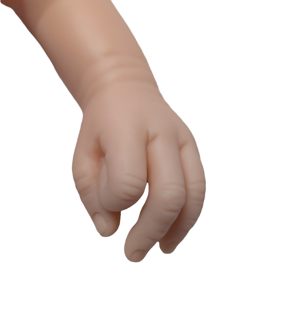 17- 19" Unpainted Vinyl Reborn Baby Arms " ARMS ONLY" Parts