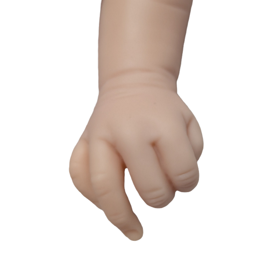 17- 19" Unpainted Vinyl Reborn Baby Arms " ARMS ONLY" Parts