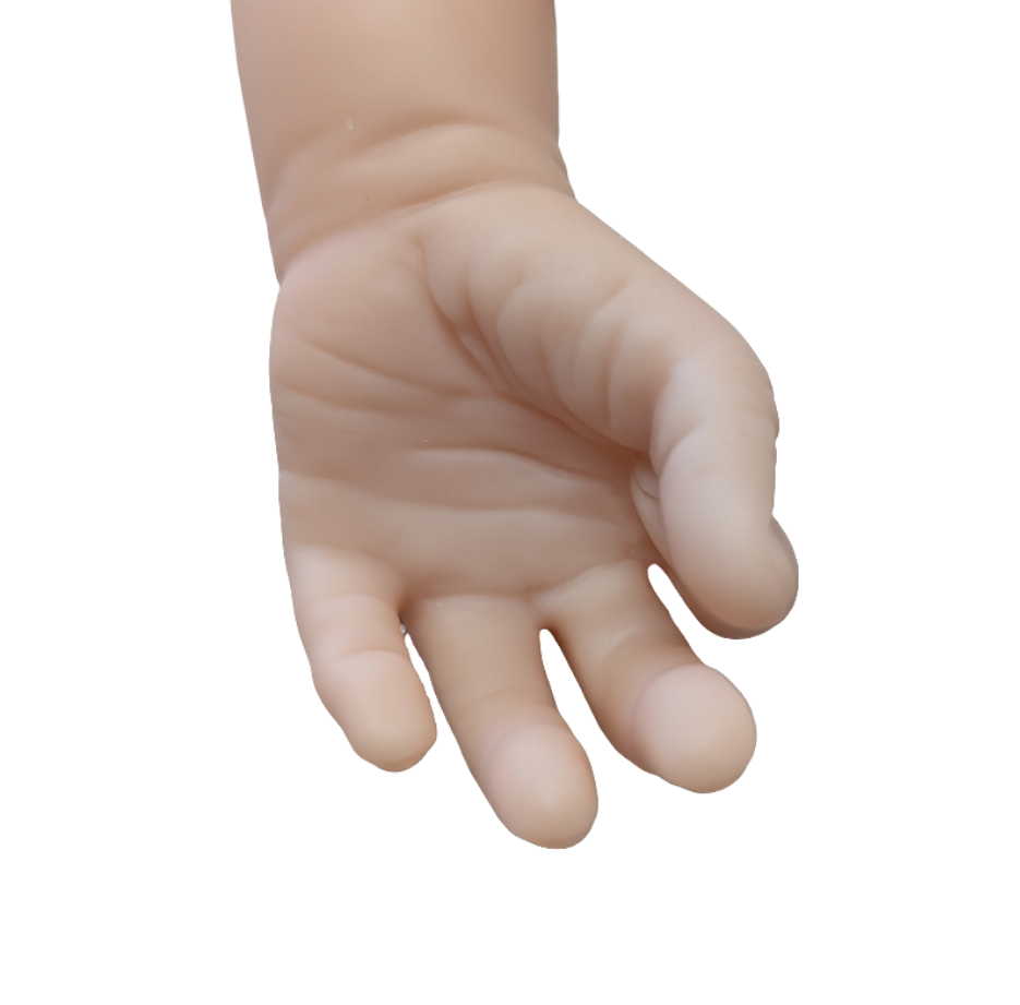 17- 19" Unpainted Vinyl Reborn Baby Arms " ARMS ONLY" Parts