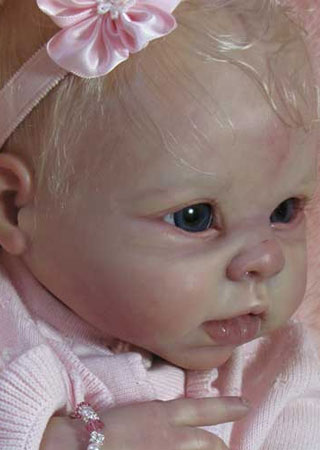 Krista by Linda Murray 21" Unpainted KIT ONLY Reborn Baby Doll