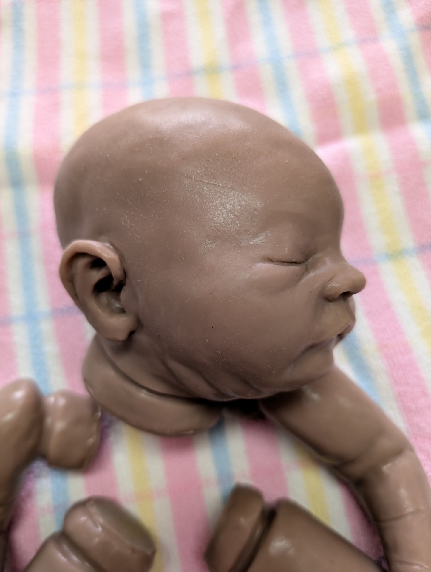 Silicone Blank Kit - Baby Logan 16" by Betty Leigh Brooke Partial Full Body
