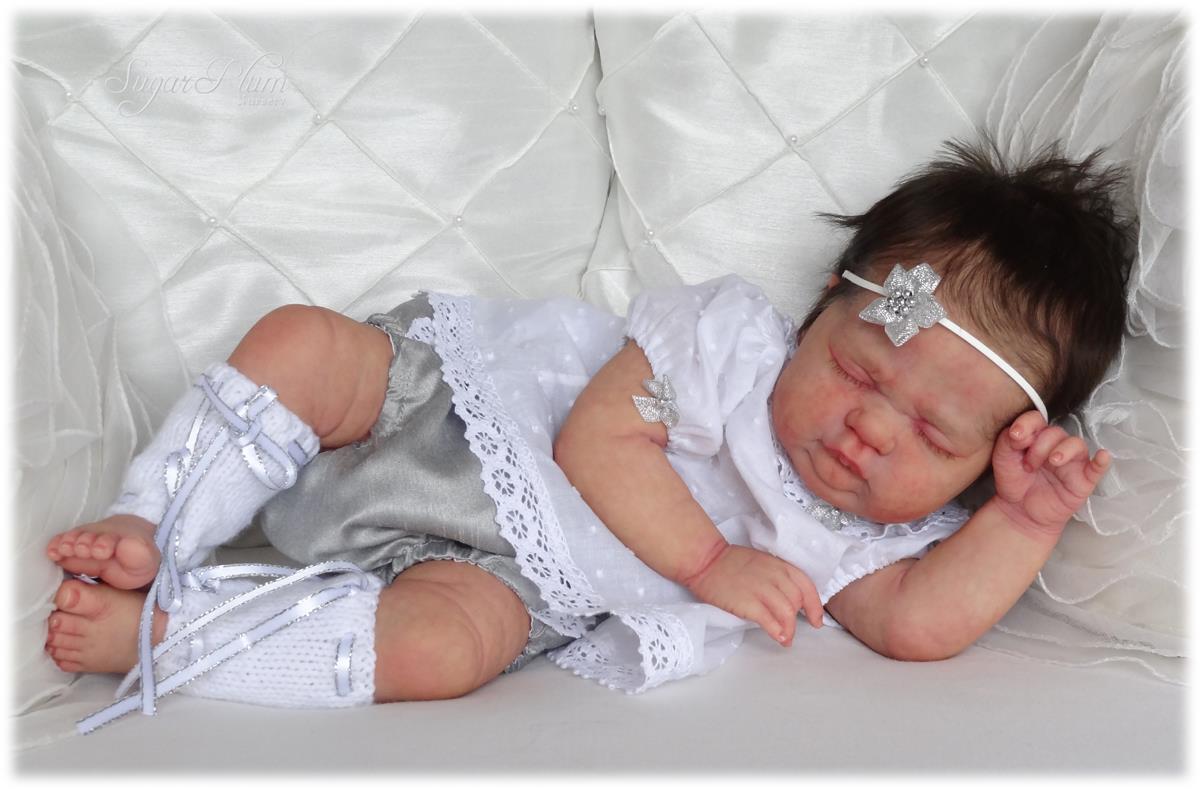 Angel with Full Female Torso by Donna Rubert 19" DISCONTINUED Reborn Baby Doll