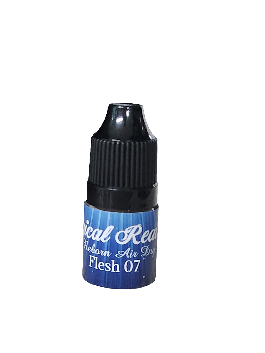 3ml Flesh 7 Air Dry Magical Realism Reborn Baby Paint
