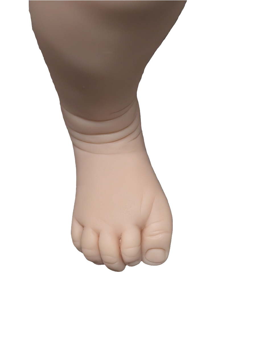 20" Unpainted Vinyl Reborn Baby Legs " LEGS ONLY" Parts