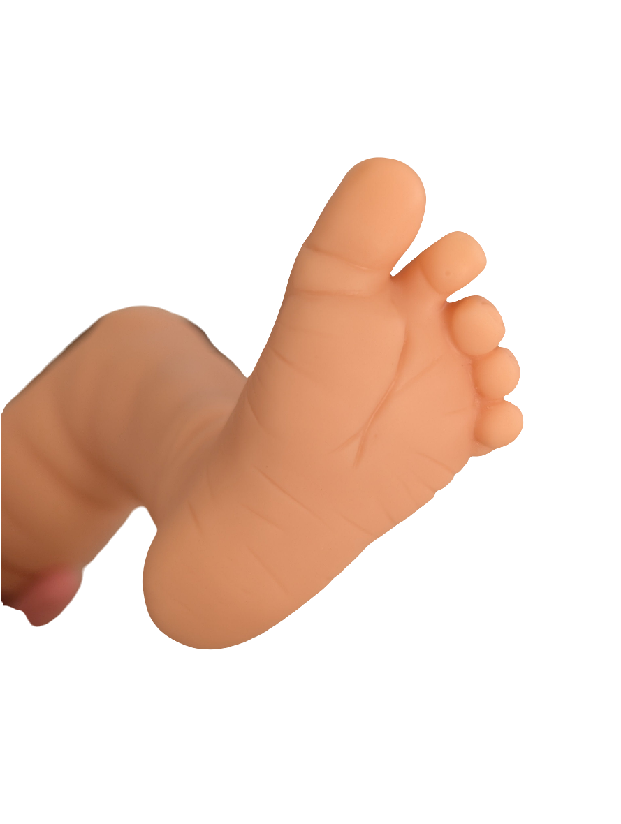 18-19" Unpainted Vinyl Reborn Baby Legs " LEGS ONLY" Parts