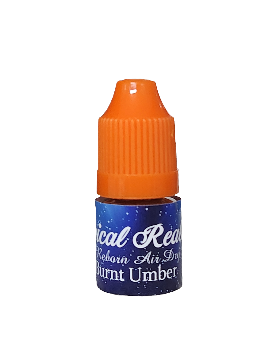 3ml Burnt Umber Air Dry Magical Realism Reborn Baby Paint