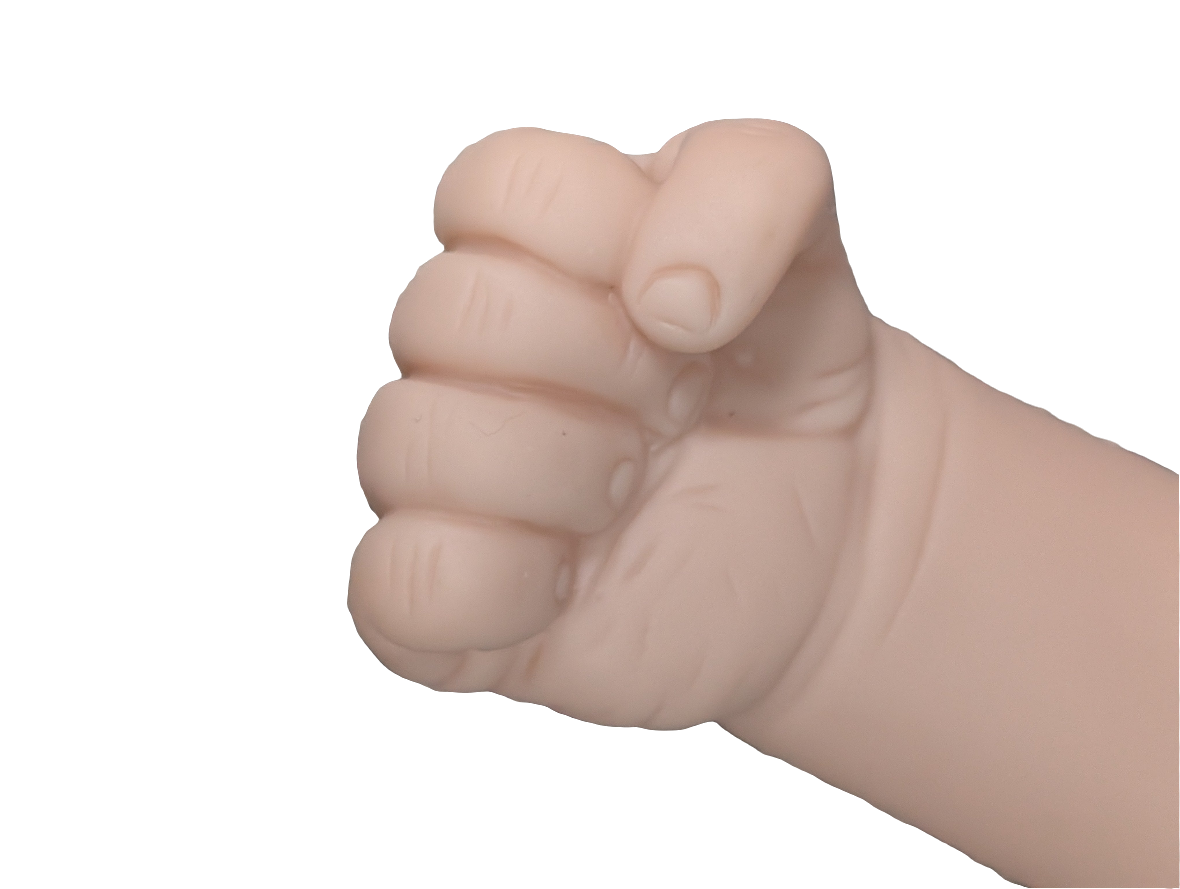 22- 24" Unpainted Vinyl Reborn Baby Arms " ARMS ONLY" Parts