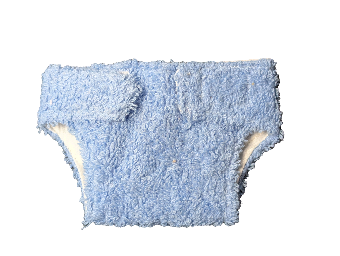 Reborn Baby Blue Cloth Modern Micro Preemie Nappies 10" -14"