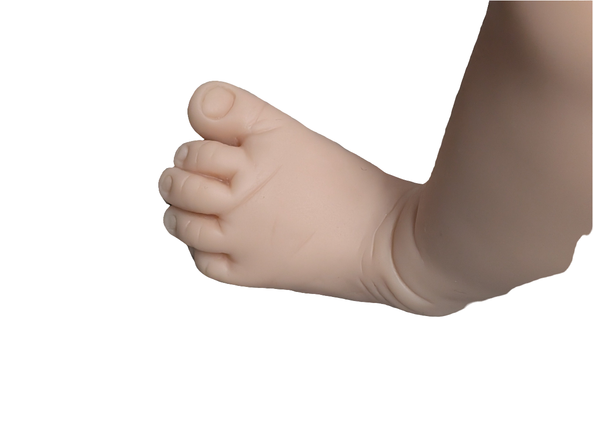 20" Unpainted Vinyl Reborn Baby Legs " LEGS ONLY" Parts