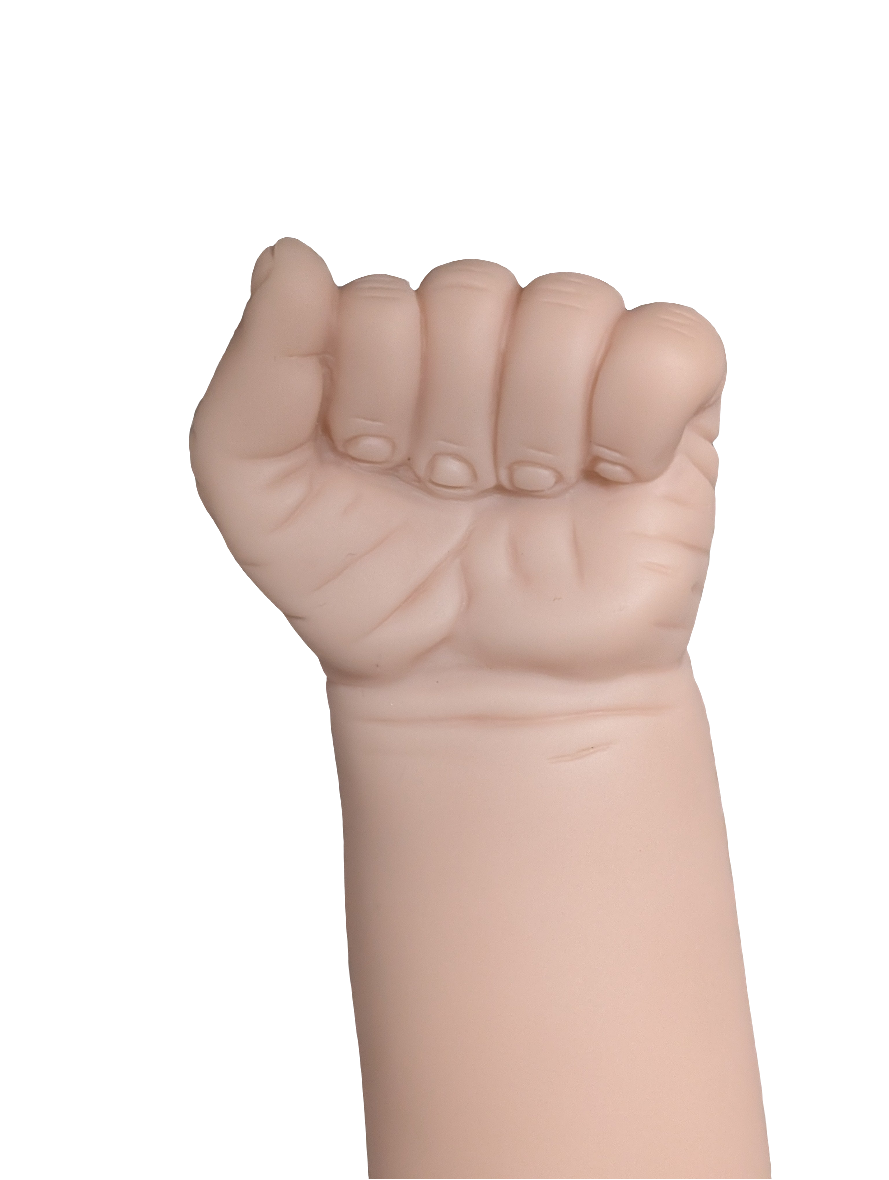 22- 24" Unpainted Vinyl Reborn Baby Arms " ARMS ONLY" Parts