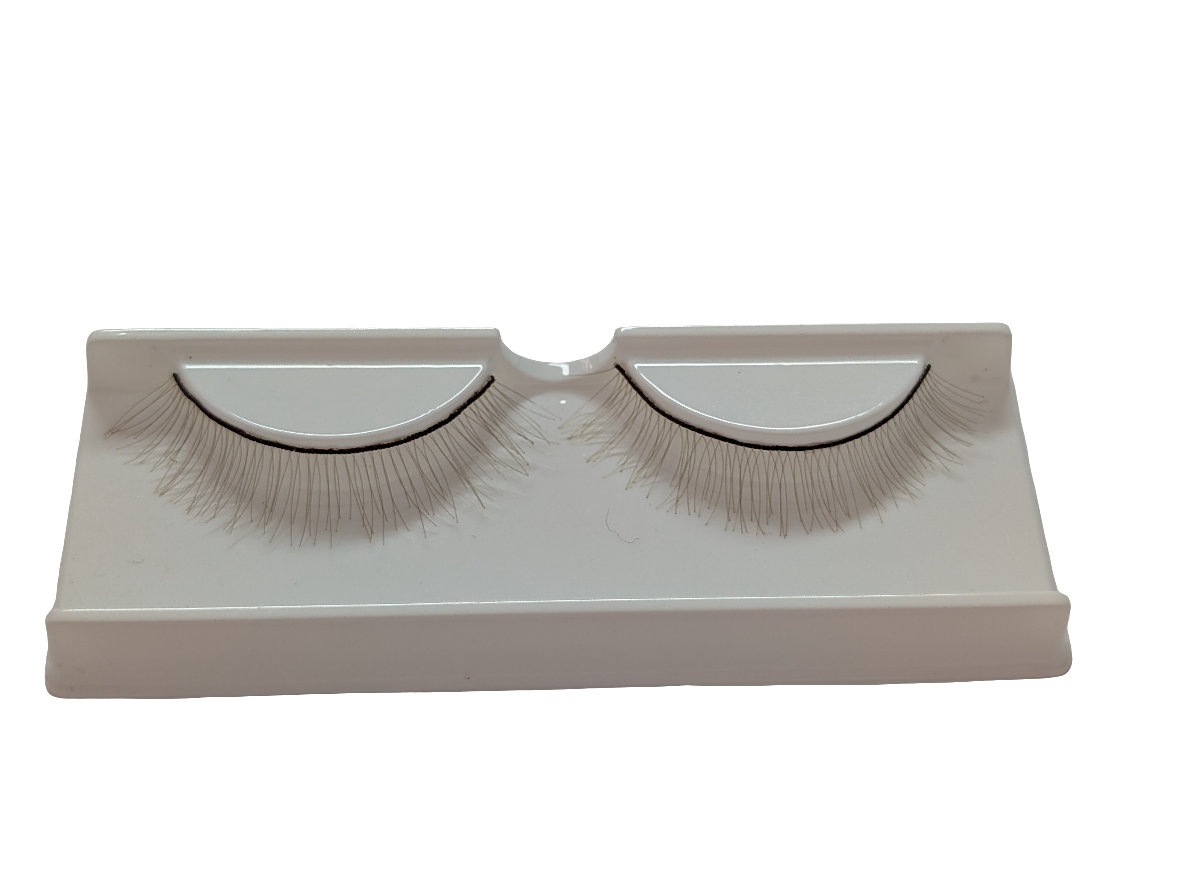 Light Brown Eyelashes Upper Lashes Supplies 1 Pair