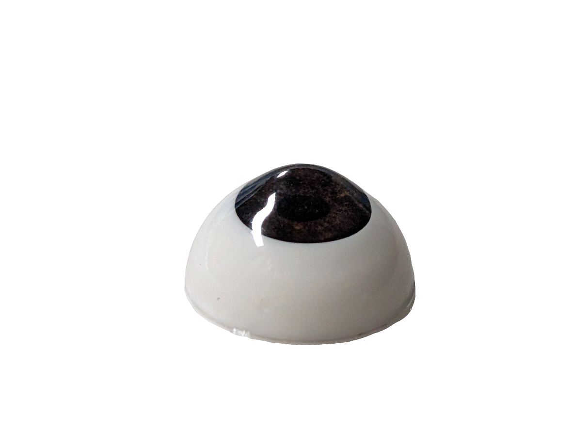 12mm Brown Round Acrylic Eyes Reborn Baby Doll Making Supplies