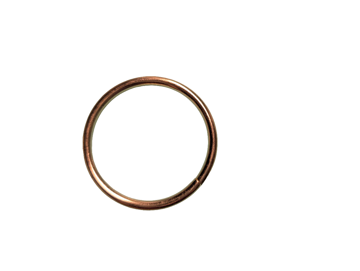 Solid Plated Gold Round Reborn Baby Bracelet