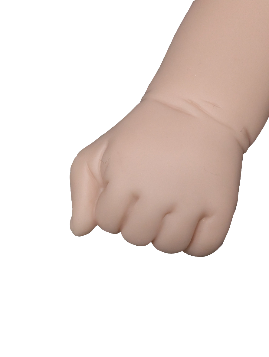 22- 24" Unpainted Vinyl Reborn Baby Arms " ARMS ONLY" Parts