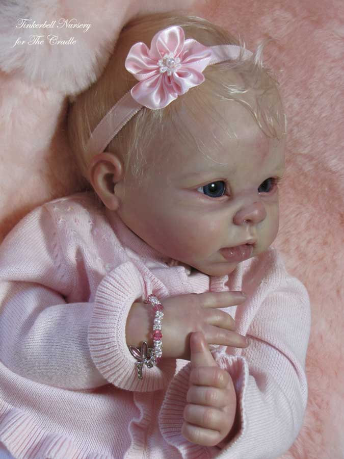 Krista by Linda Murray 21" Unpainted KIT ONLY Reborn Baby Doll