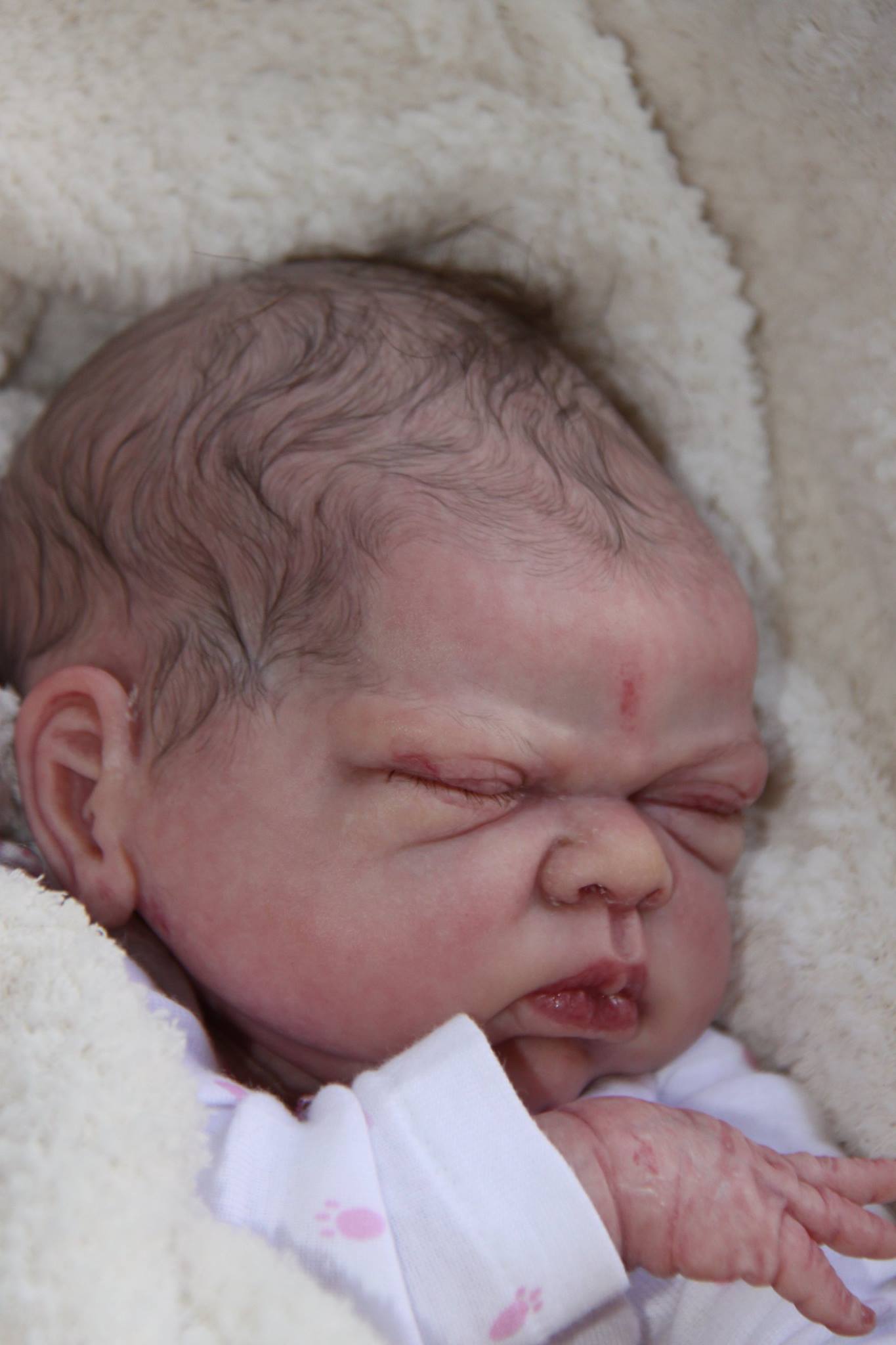 Angelina by Cindy Musgrove 18" Unpainted Reborn Baby Doll