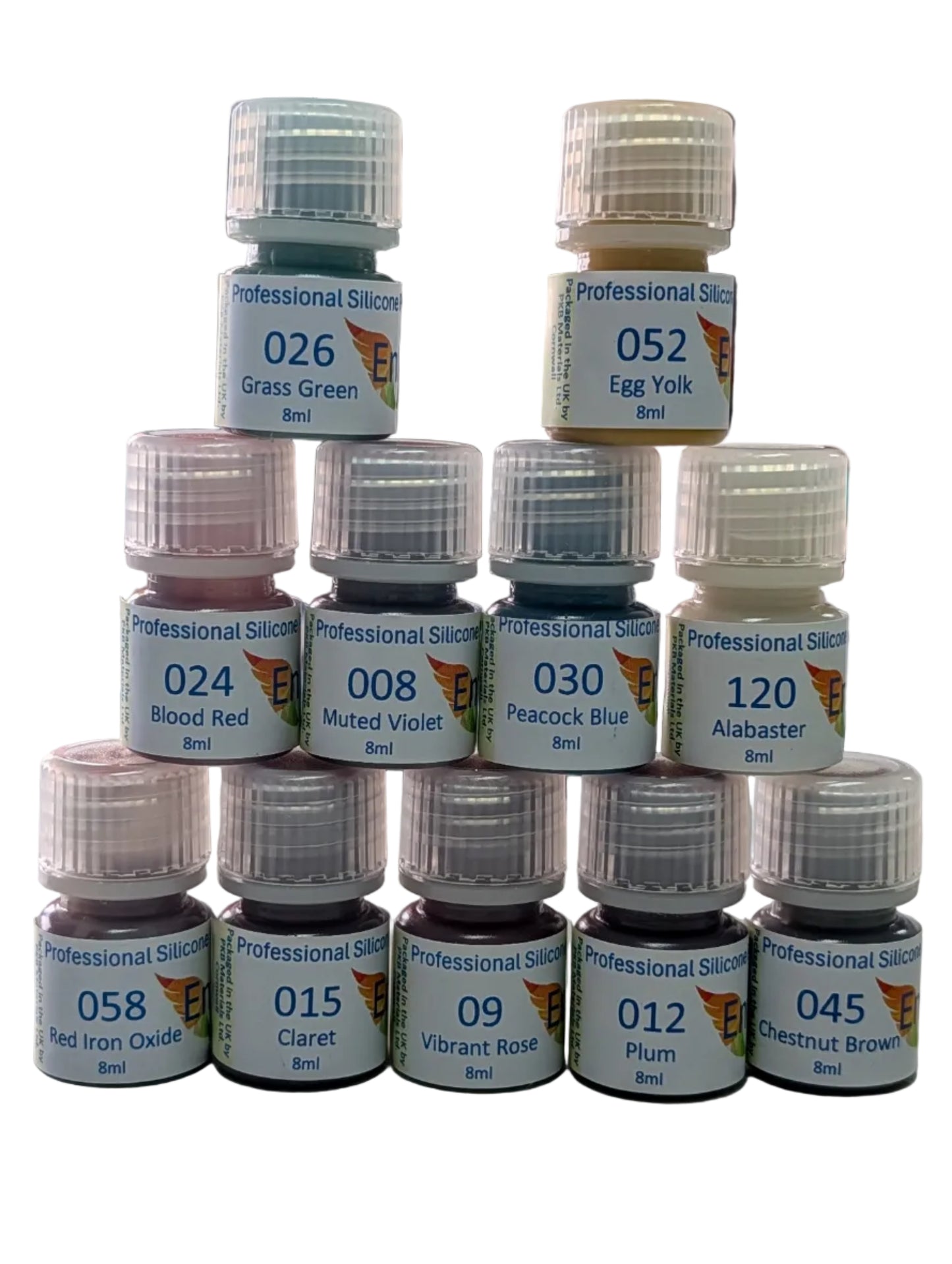 Enfis Professional Liquid Silicone Pigment ~ 11 Colors 8ml