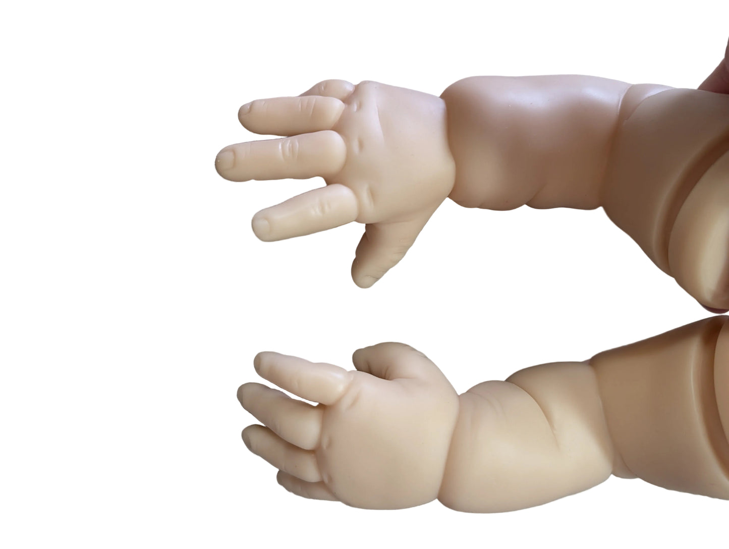 22" Unpainted Vinyl Reborn Baby Arms " ARMS ONLY" Parts