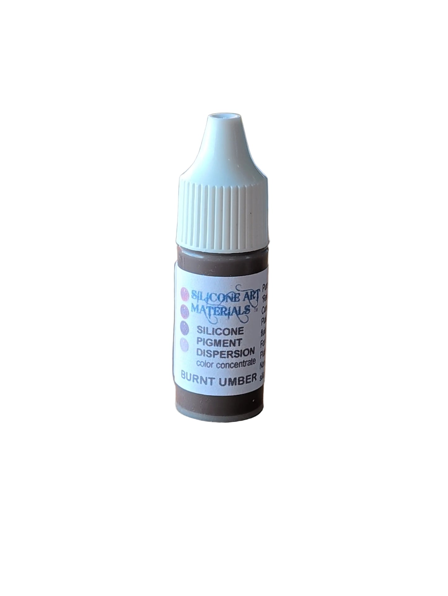 Burnt Umber SAM Liquid Silicone Pigment ~ 7ml