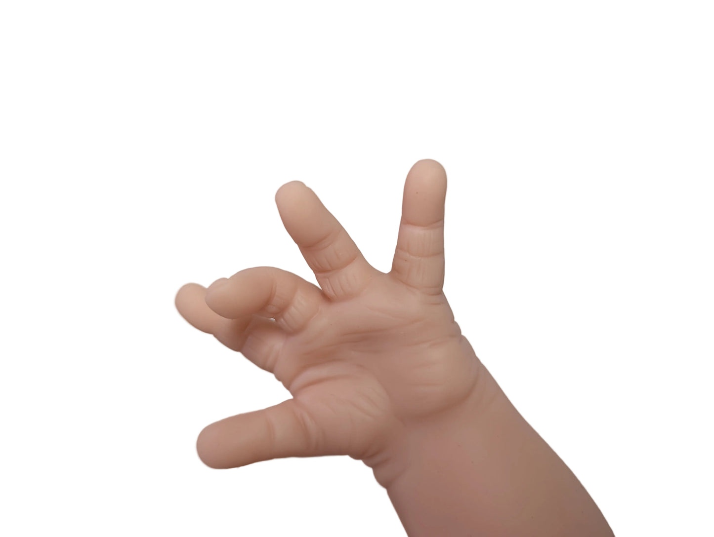 18" Unpainted Vinyl Reborn Baby Arms " ARMS ONLY" Parts