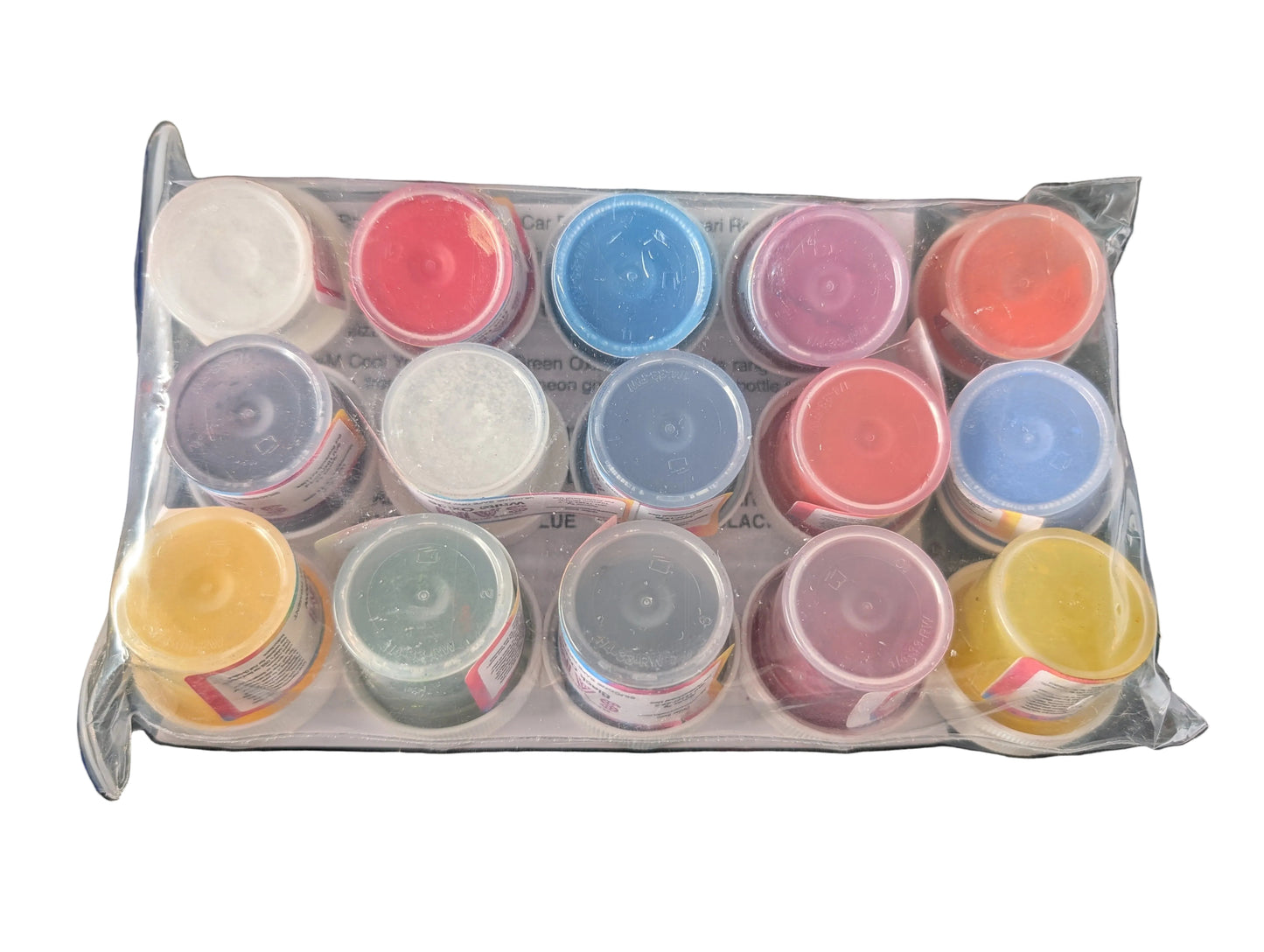 Bright Colours Dry Pigment Set Sam Silicone Paints