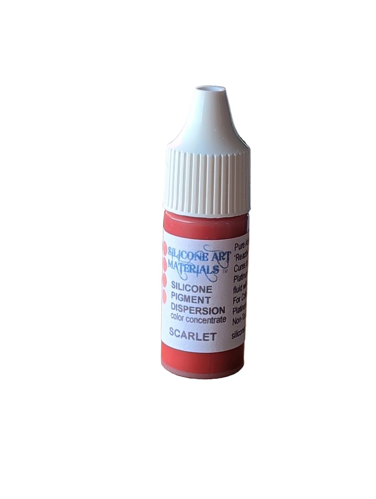 Scarlet SAM Liquid Silicone Pigment ~ 7ml