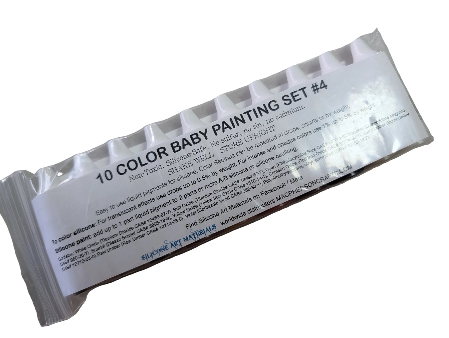 Baby Colour Set SAM Liquid Silicone ~ 10 Colors 7ml