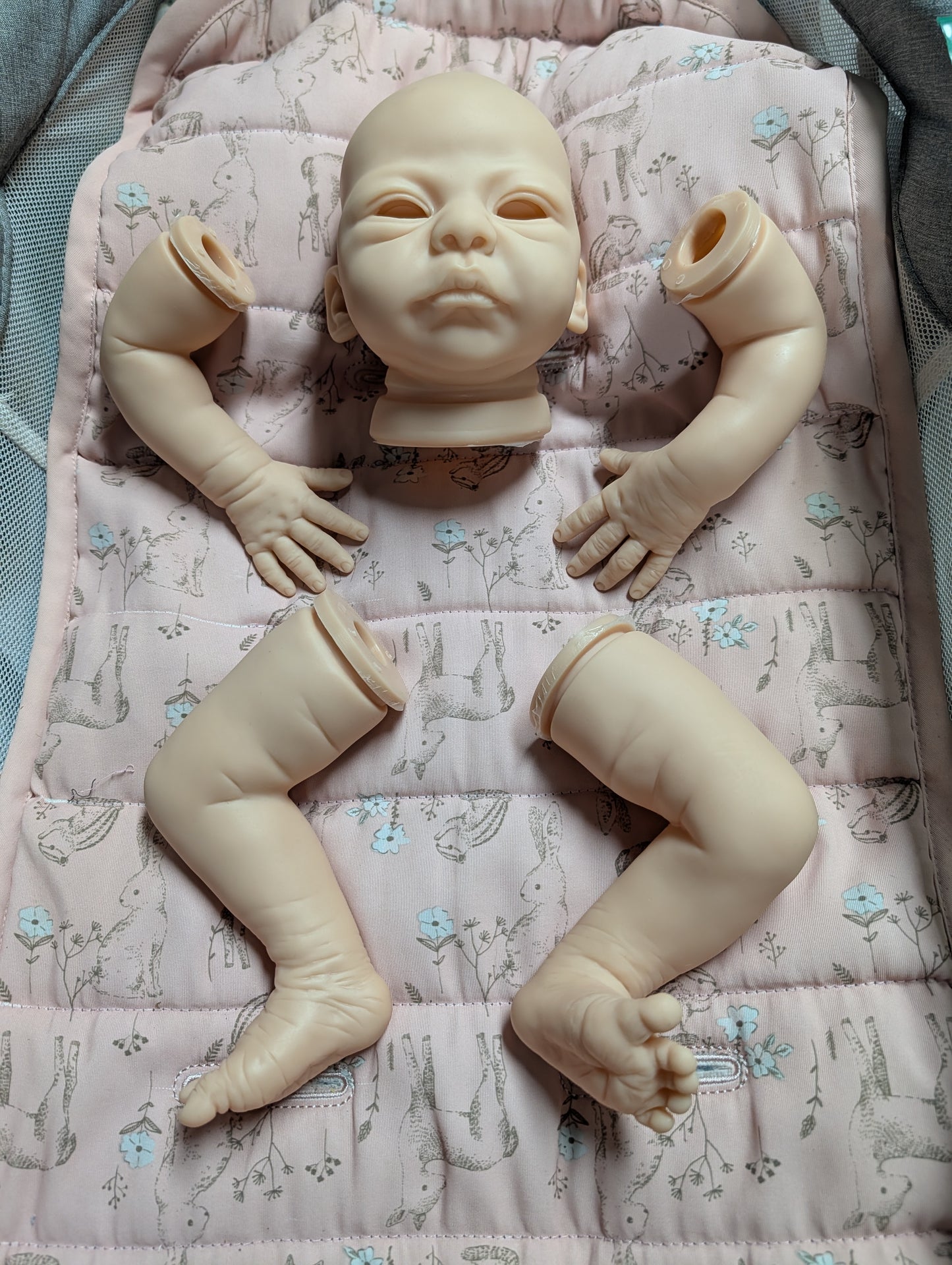 Jordi by Elisa Marx 20" Unpainted KIT ONLY Reborn Baby Doll