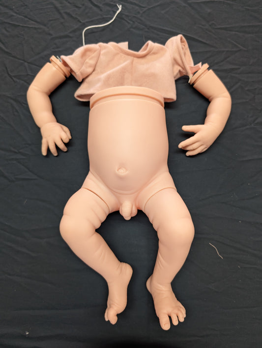 18- 20" Lower Male Torso & Limbs Set Parts