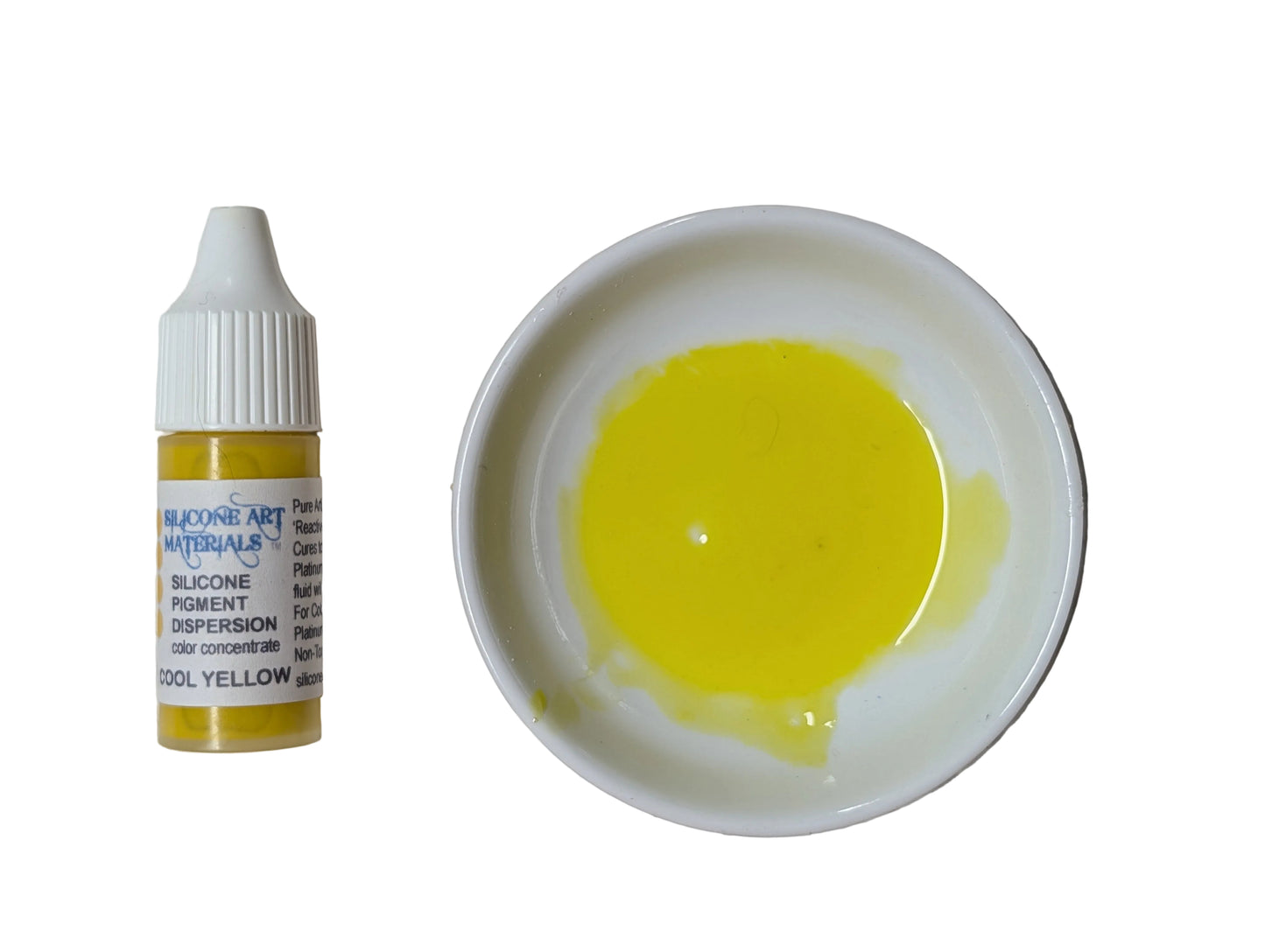 Cool Yellow SAM Liquid Silicone Pigment ~ 7ml