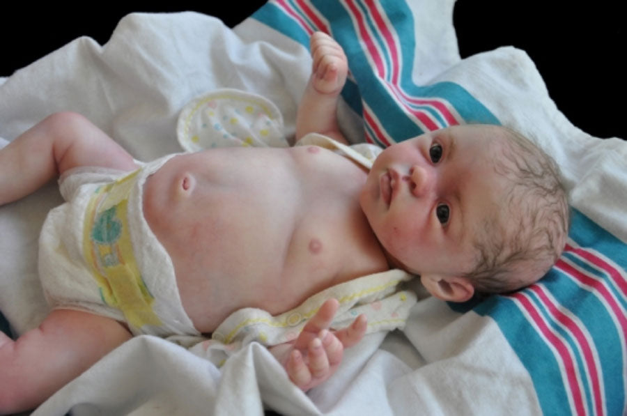 Sydney by Marita Winters 18" Unpainted Reborn Baby Doll