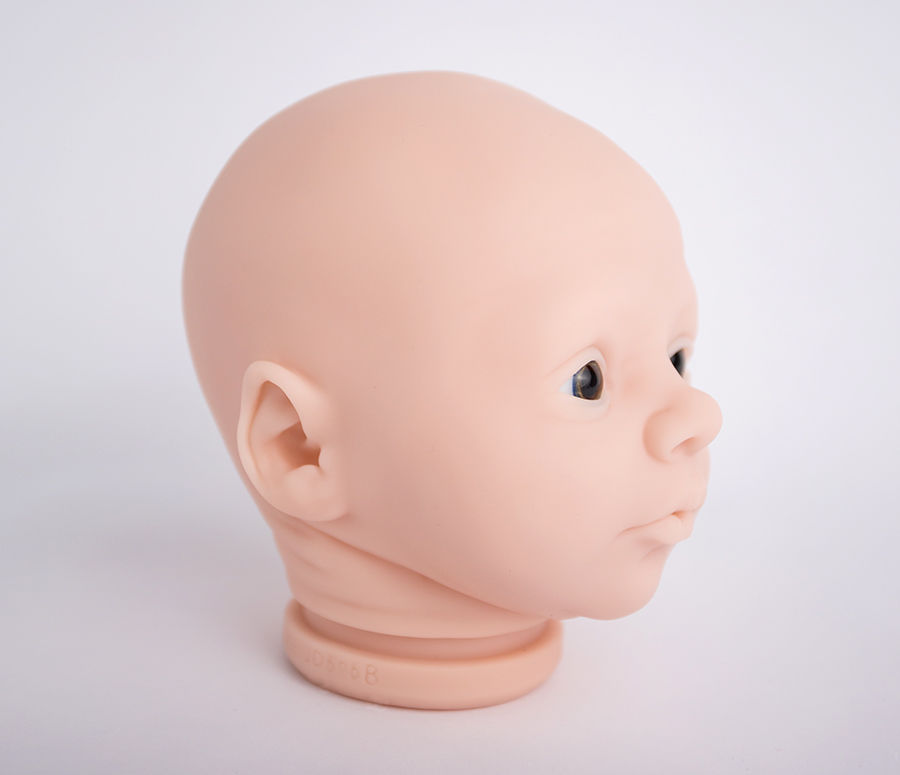 Realborn Thomas Awake with Eyes Reborn Baby Kit ONLY with Certificate Paint Your Own