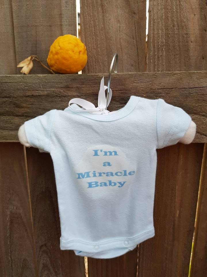 I'm a Miracle Baby ~ Baby Onesie