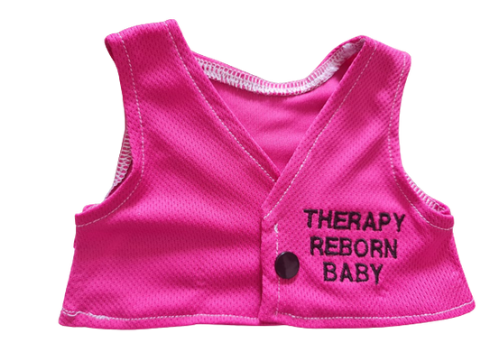 Newborn Therapy Reborn Baby Hi-Vis Pink  Vest