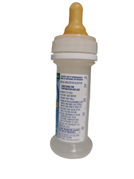 Blue Similac Empty Baby Bottle Prop 59ml